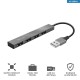 USB-хаб Trust Halyx Aluminium 4 ports (23786)