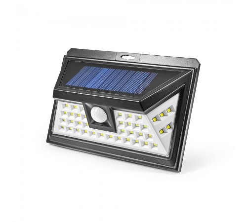 Світильник вуличний LED Stark L-5-01 Li 44шт 2835 SMD (243000501), 450lm, датчик руху, 2000mAh, чорний