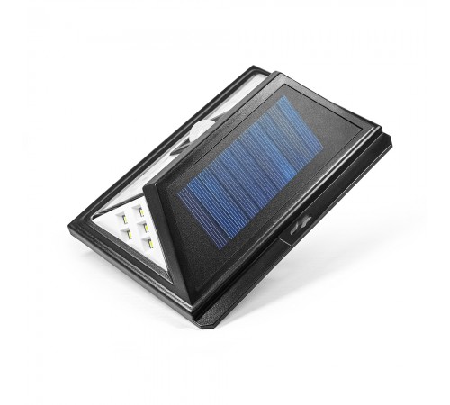 Світильник вуличний LED Stark L-5-01 Li 44шт 2835 SMD (243000501), 450lm, датчик руху, 2000mAh, чорний