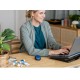Миша бездротова Trust Yvi+ Silent Eco Blue (24551)