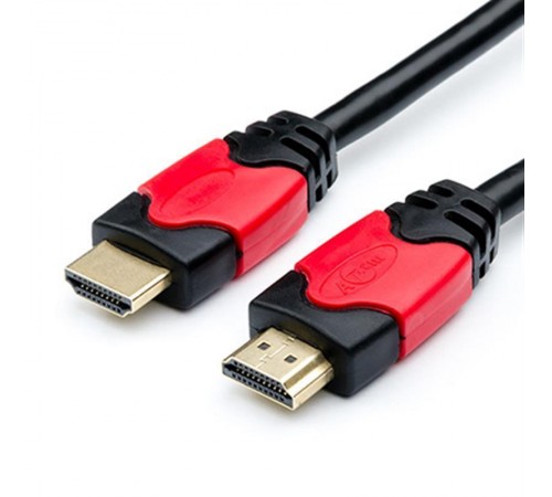 Кабель Atcom HDMI - HDMI V 2.0 (M/M), 4K, 1 м, чорний/червоний (24941) пакет Кабель Atcom HDMI - HDMI V 2.0 (M/M), 4K, 1 м, чорний/червоний (24941) пакет