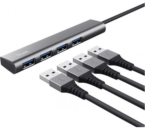 USB-хаб Trust Halyx 4 ports (24947) USB-хаб Trust Halyx 4 ports (24947)