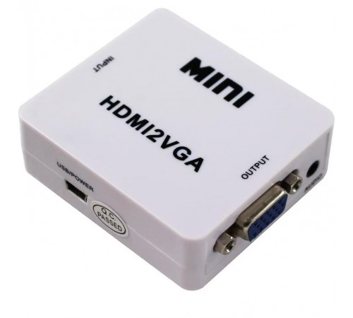 Конвертер Atcom HDMI - VGA (HDMI2AV) mini без БЖ