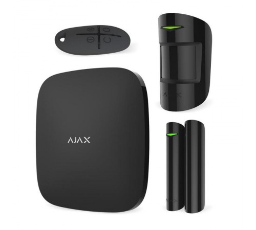 Комплект охоронної сигналізації Ajax StarterKit Black (20287.56.bl1/25456.56.BL1) Комплект охоронної сигналізації Ajax StarterKit Black (20287.56.bl1/25456.56.BL1)