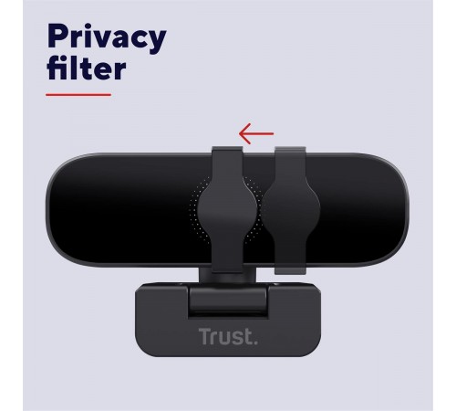 Веб-камера Trust Tanor Full HD Black (25548)