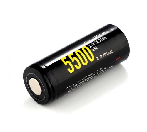 Акумулятор Soshine 26650 5500mAh 1шт Акумулятор Soshine 26650 5500mAh 1шт