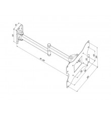 Кронштейн KSL Simpler 27ET (VESA200х200)