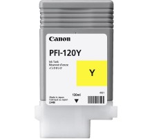 Картридж CANON (PFI-120Y) iPF200/205/300/305, Yellow (2888C001)