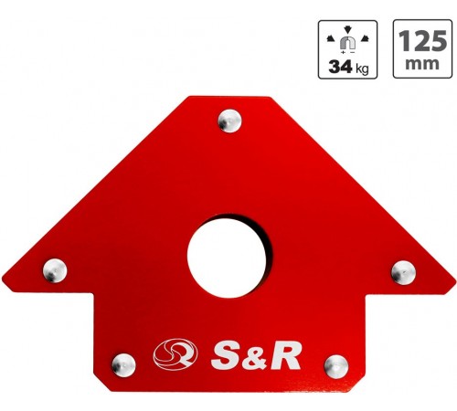 Магнітний кутник для зварки S&R до 34 кг 290102125