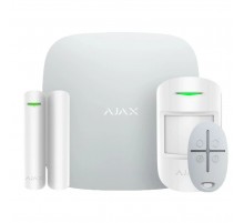 Комплект охоронної сигналізації Ajax StarterKit 2 (8EU) White (29340.102.WH1/35974.102.WH1)