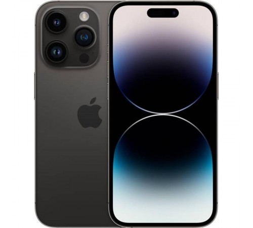 Смартфон Apple iPhone 14 Pro 256GB e-Sim Space Black (Відновлений / Близький до ідеального)