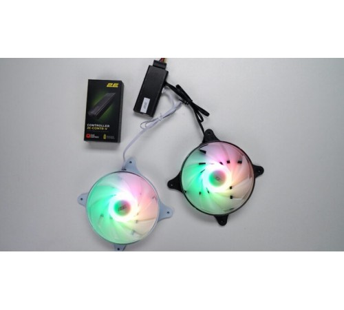 Вентилятор 2E Gaming Air Cool Black (2E-ACF120VB-ARGB)