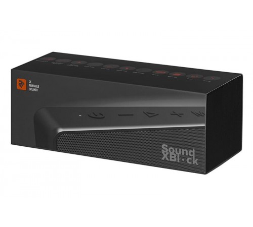 Акустична система 2E SoundXBlock TWS MP3 Wireless Waterproof Black (2E-BSSXBWBK)
