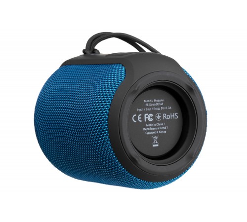 Акустична система 2E SoundXPod TWS MP3 Wireless Waterproof Blue (2E-BSSXPWBL)