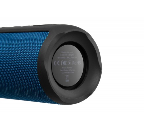 Акустична система 2E SoundXTube Plus TWS MP3 Wireless Waterproof Blue (2E-BSSXTPWBL)