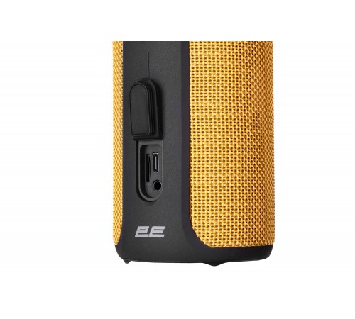 Акустична система 2E SoundXTube TWS MP3 Wireless Waterproof Yellow (2E-BSSXTWYW)