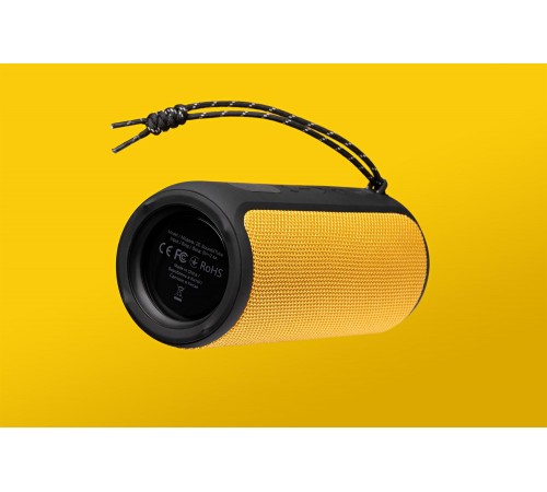 Акустична система 2E SoundXTube TWS MP3 Wireless Waterproof Yellow (2E-BSSXTWYW)