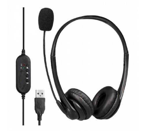 Гарнітура 2E CH11 USB Black (2E-CH11SU)