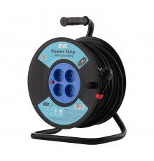 Фільтр живлення 2E (2E-CR4315IP20M50) 4 розеток, 50 м, Black