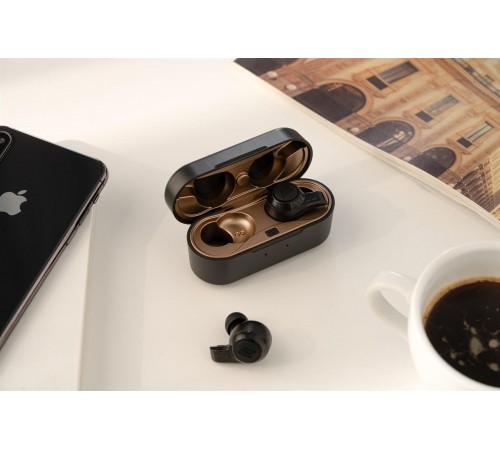 Bluetooth-гарнітура 2E Novem Pro Black (2E-EBTWNPBK)