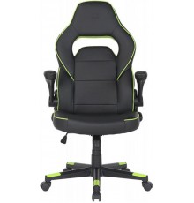 Крісло для геймерів 2E Gaming Hebi Black/Green (2E-GC-HEB-BK)
