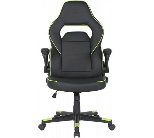 Крісло для геймерів 2E Gaming Hebi Black/Green (2E-GC-HEB-BK)
