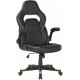 Крісло для геймерів 2E Gaming Hebi Black/Green (2E-GC-HEB-BK)