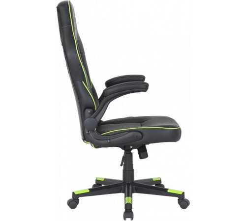 Крісло для геймерів 2E Gaming Hebi Black/Green (2E-GC-HEB-BK)