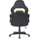 Крісло для геймерів 2E Gaming Hebi Black/Green (2E-GC-HEB-BK)