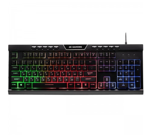 Клавіатура 2E Gaming KG300UB LED Ukr Black (2E-KG300UB) Клавіатура 2E Gaming KG300UB LED Ukr Black (2E-KG300UB)