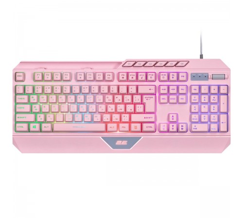 Клавіатура 2E Gaming KG315 RGB USB Pink Ukr (2E-KG315UPK) Клавіатура 2E Gaming KG315 RGB USB Pink Ukr (2E-KG315UPK)