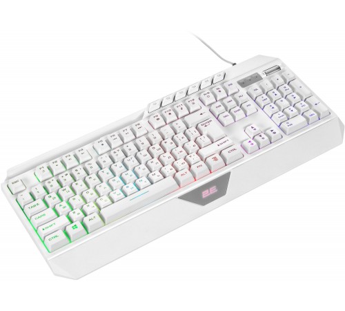 Клавіатура 2E Gaming KG315 RGB USB White Ukr (2E-KG315UWT)