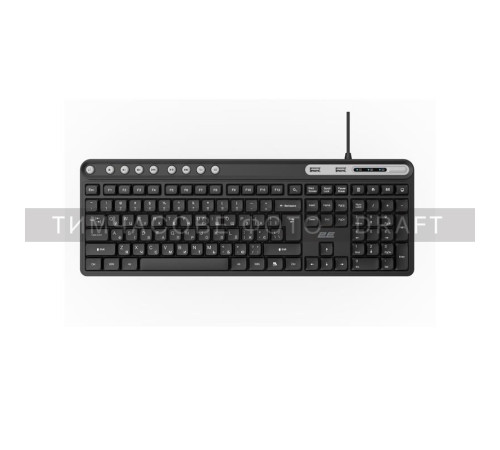 Клавіатура 2E KS1100 Black (2E-KS1100UB_UA)