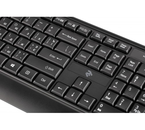 Клавіатура 2E KS130 Ukr Black (2E-KS130UB) Клавіатура 2E KS130 Ukr Black (2E-KS130UB)