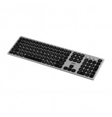 Клавіатура бездротова 2E KS270 WL/BT EN/UKR Grey/Black (2E-KS270WBGR_UA)