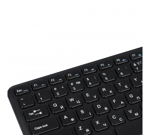 Клавіатура бездротова 2E KT100 WL Ukr Black (2E-KT100WB_UA)