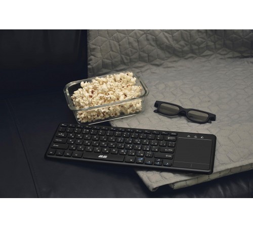 Клавіатура бездротова 2E KT100 WL Ukr Black (2E-KT100WB_UA)