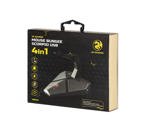 Тримач кабеля 2E Gaming Mouse Bungee Scorpio USB Silver (2E-MB001U)