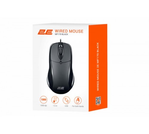 Миша 2E MF170 USB Black (2E-MF170UB)