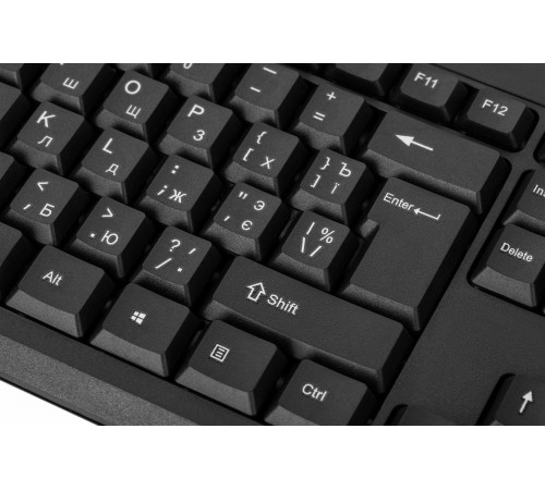 Комплект (клавіатура, мишка) 2E MK401 Black (2E-MK401UB_UA)
