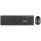 Комплект (клавіатура, мишка) бездротовий 2E MK420 (2E-MK420WB) Black