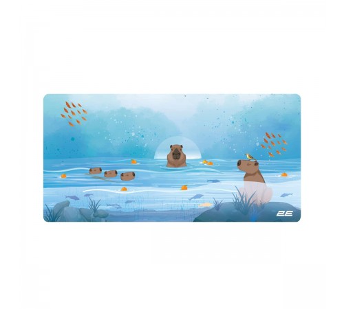 Ігрова поверхня 2E Capybarra L Blue (2E-PAD-L-CAPY-BLUE)