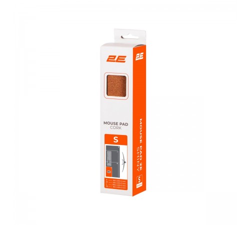 Ігрова поверхня 2E Cork S Brown (2E-PAD-S-CORK)