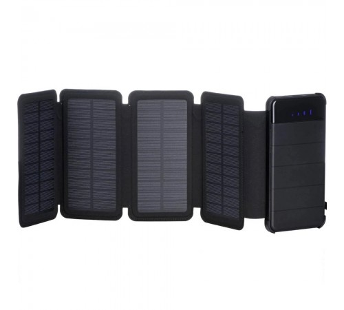 Універсальна мобільна батарея 2E Solar 8000mAh Black (2E-PB814-BLACK)
