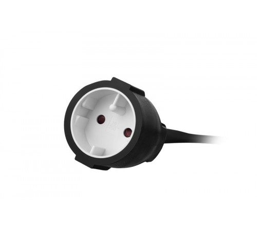 Мережевий подовжувач 2E 1XCEE7/17, 2G*1.0мм, 10м, black (2E-PC210M10)