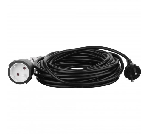 Мережевий подовжувач 2E 1XCEE7/17, 2G*1.0мм, 10м, black (2E-PC210M10)