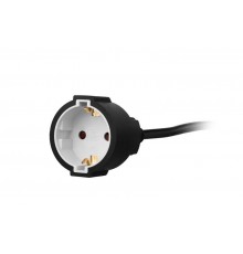 Мережевий подовжувач 2E 1XSchuko, 3G*1.5мм, 20м, black (2E-PC315M20)