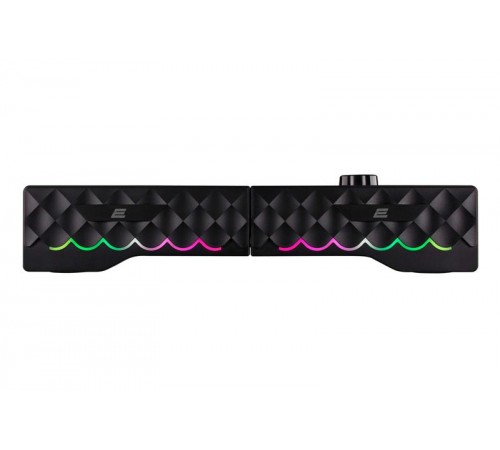 Акустична система 2E PCS232 RGB Soundbar Black (2E-PCS232BK)
