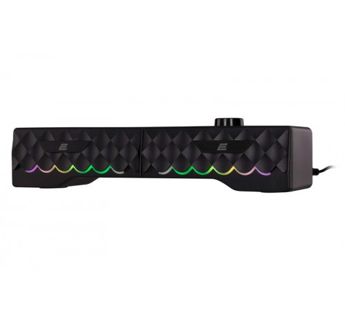 Акустична система 2E PCS232 RGB Soundbar Black (2E-PCS232BK)