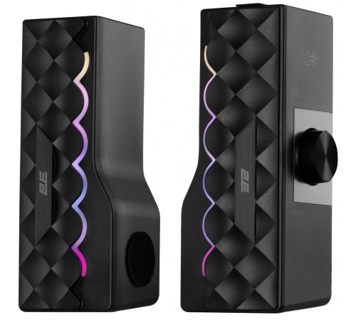 Акустична система 2E PCS232 RGB Soundbar Black (2E-PCS232BK)